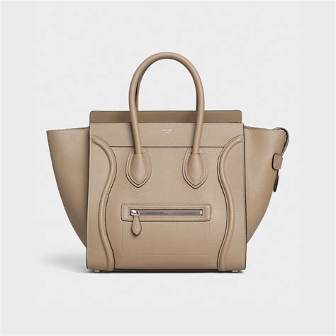 celine natural calfskin mini luggage bag|MINI BAGS WOMEN .